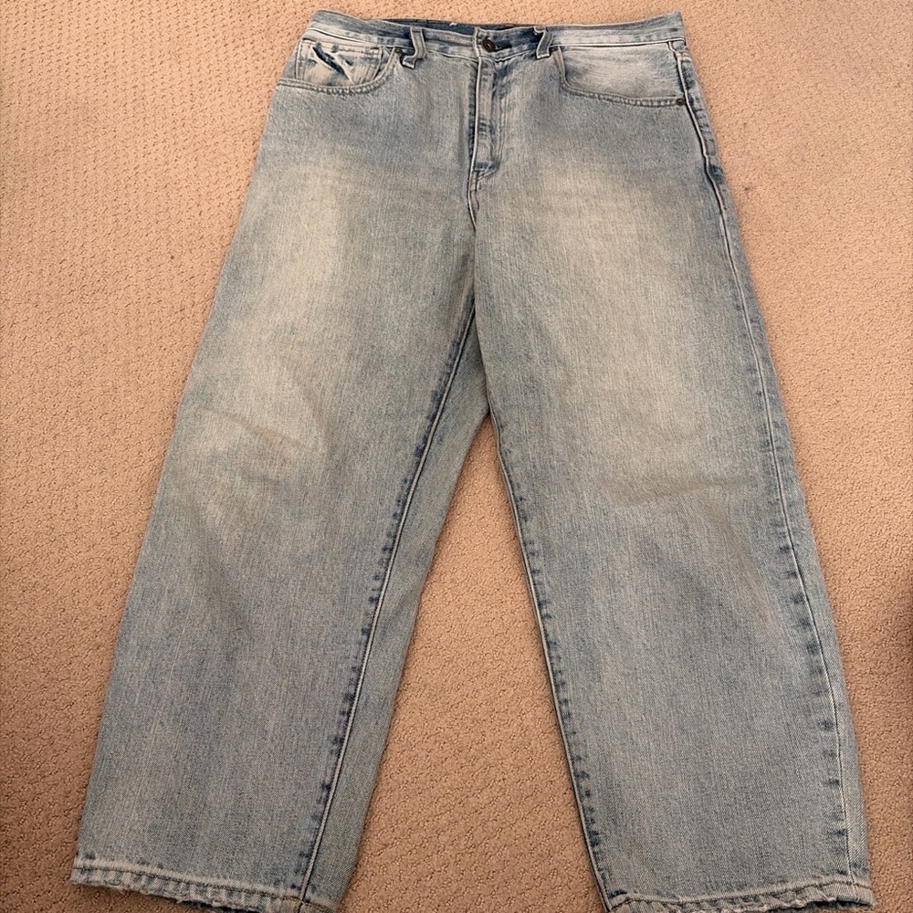 Levi's Made & Crafted Barrel Cropped Jeans